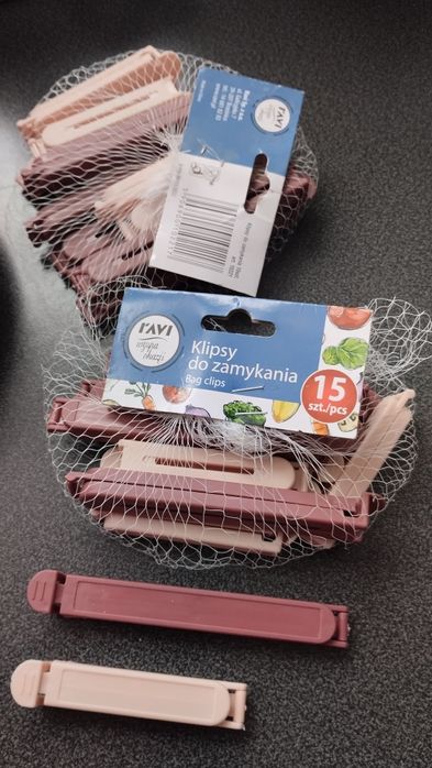 Ravi Klipsy do zamykania torebek żywności 25 sztuk