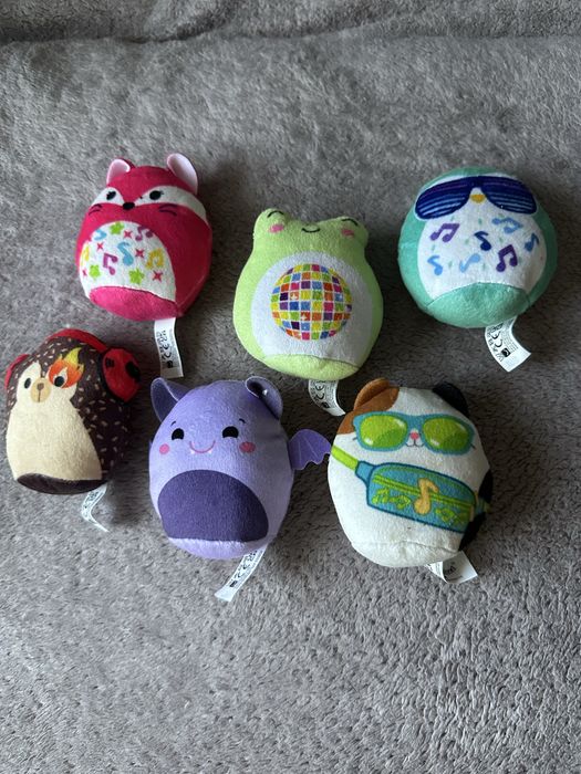 Мʼякі іграшки Squishville від Squishmallows Happy Meal mcdonalds