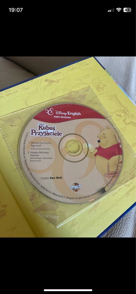 Disney English książka i audiobook Kubuś i Przyjaciele i Miki