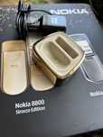 Unikatowa Ładowarka Biurkowa Nokia 8800 Sirocco Gold Edition*Baza*Cudo