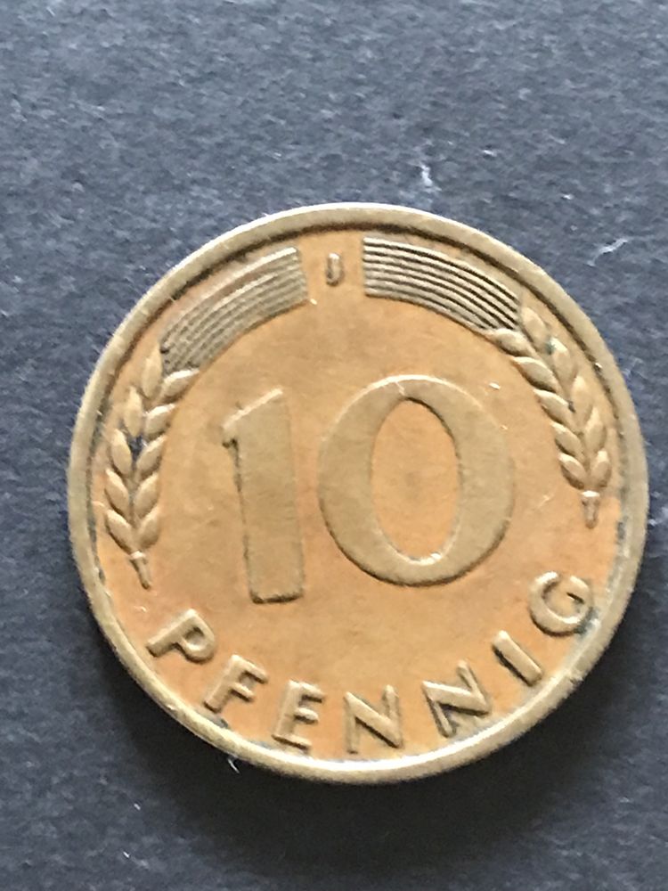 Niemcy-/Bundesrepublik/- 10 pfennig-1950r