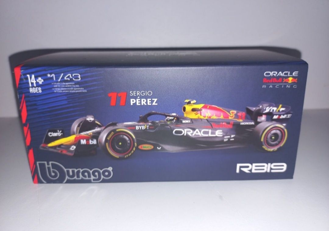 Bburago bolid F1,Oracle Red Bull Racing RB19 sezon 2023, Sergio Perez
