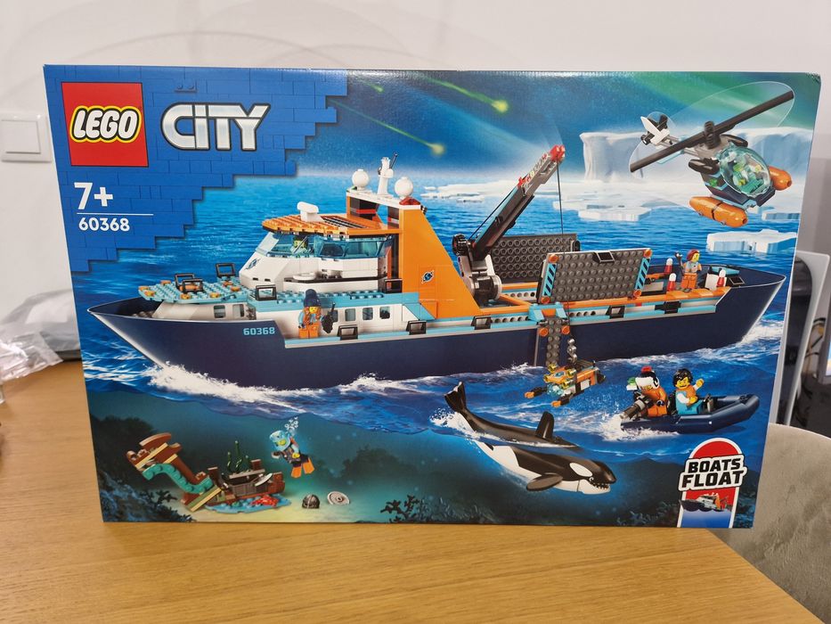 Lego City 60368 Navio Explorador do Ártico