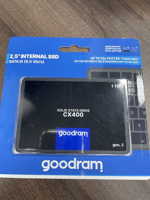 Dysk SSD Goodram CX400 1Tb nowy!!