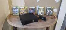 Xbox 360 + Gry (Minecraft, Borderlands, Itp.)