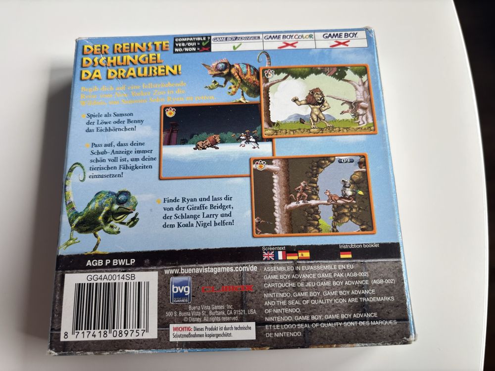 Tierisch Wild GameBoy Advance