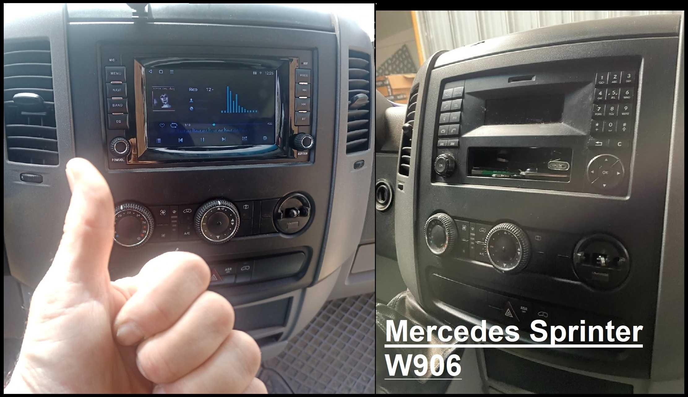 Rádios Mercedes W203 w209 W211 w212 com Montagem