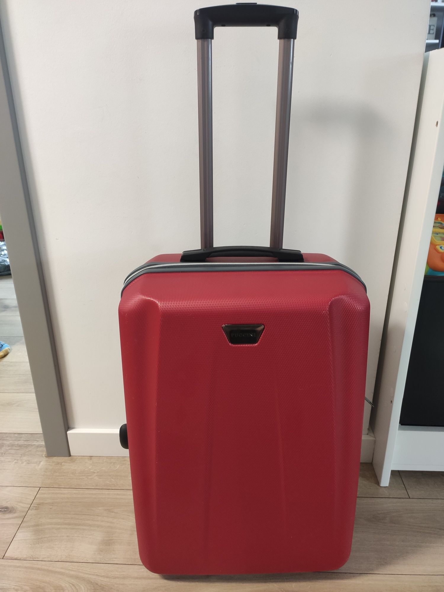 walizka Puccini twarda czerwona