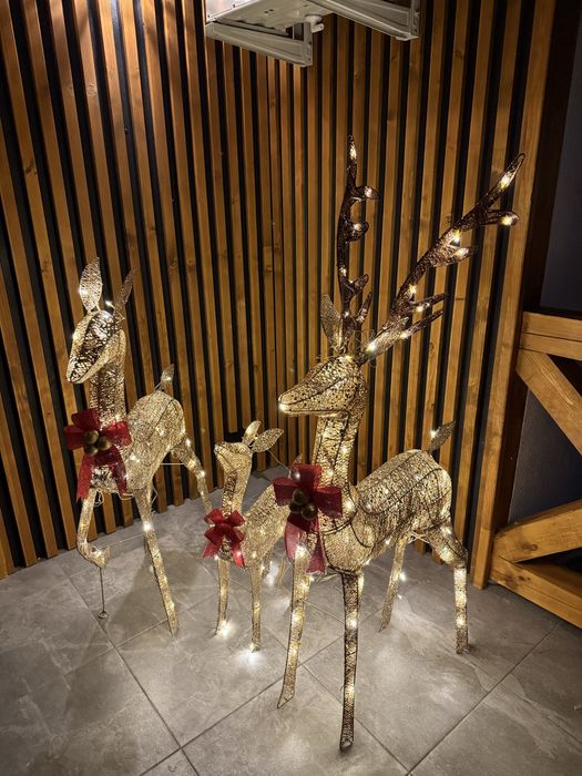 Komplet 3 Reniferów !!! 200 LED !!! Zobacz !!!