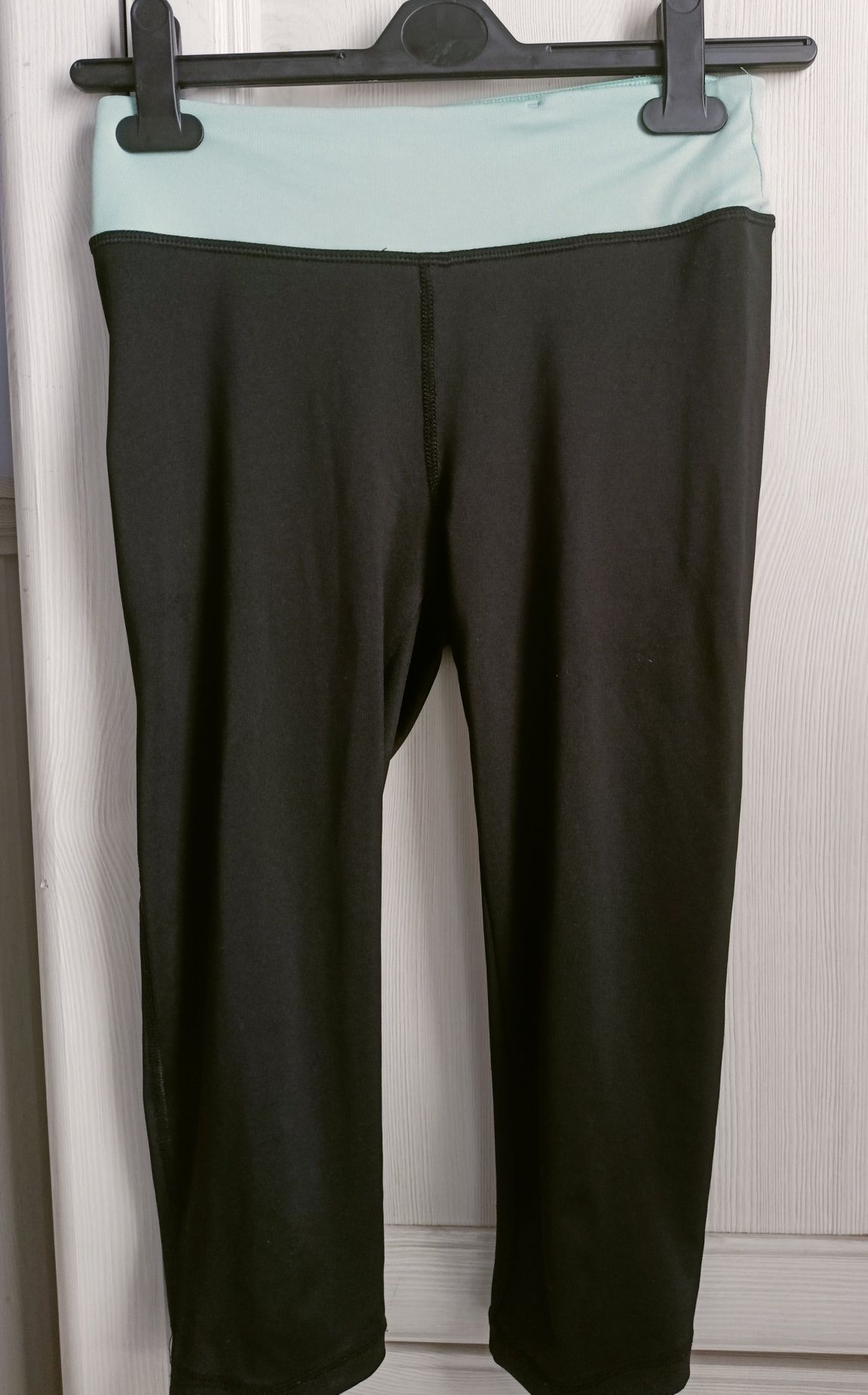 S M sportowe legginsy termoaktywne fitness siłownia jogging sport