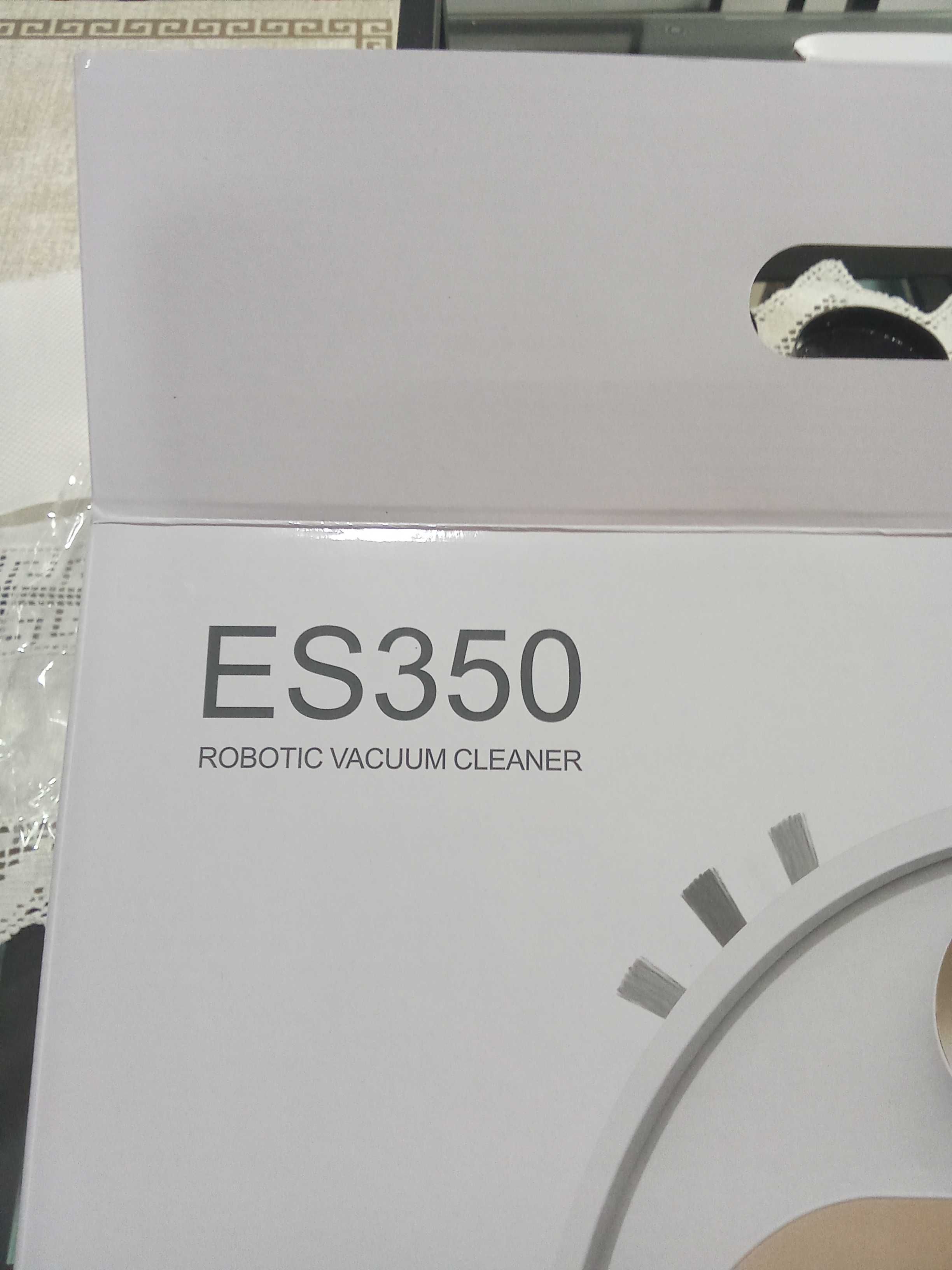 Aspirador robô ES350 branco novo