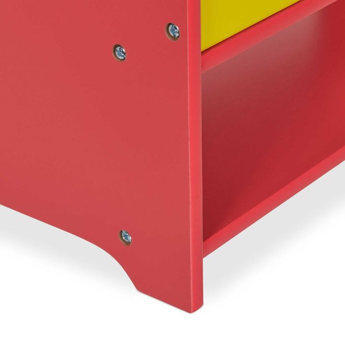 Dziecięcy wieszak na ubrania z półkami Relaxdays