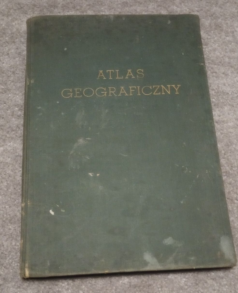 Atlas geograficzny Eugeniusz Romel 1956