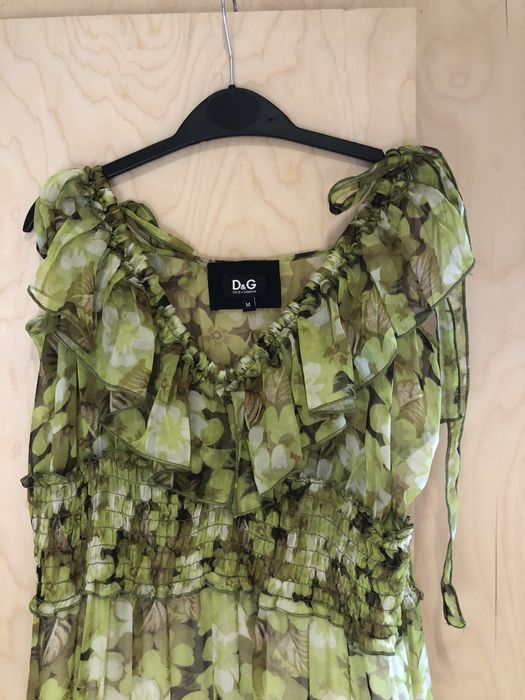 Літнє шифонова сукня, сарафан Dolce&Gabbana, D&G розмір М