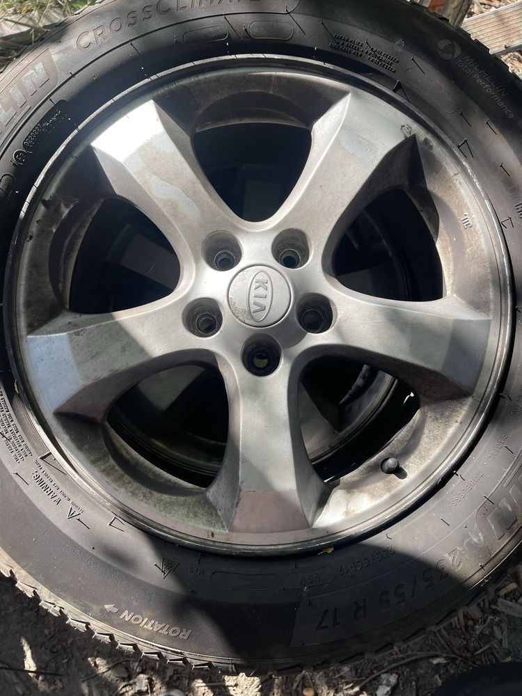 Komplet kół Kia Sportage - felgi alu 17” + Michelin CrossClimate2 2024