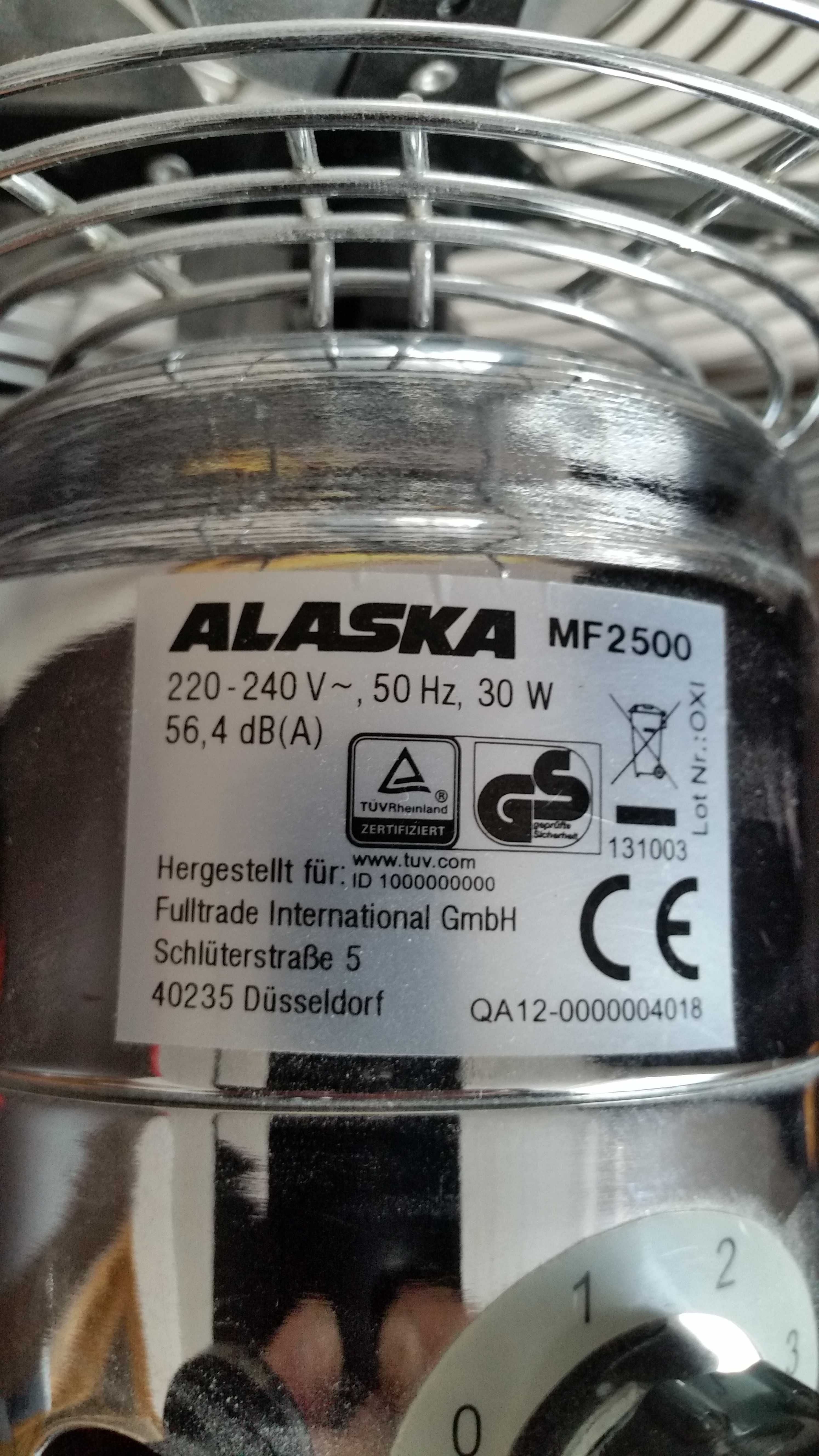 wiatrak Alaska w stylu retro