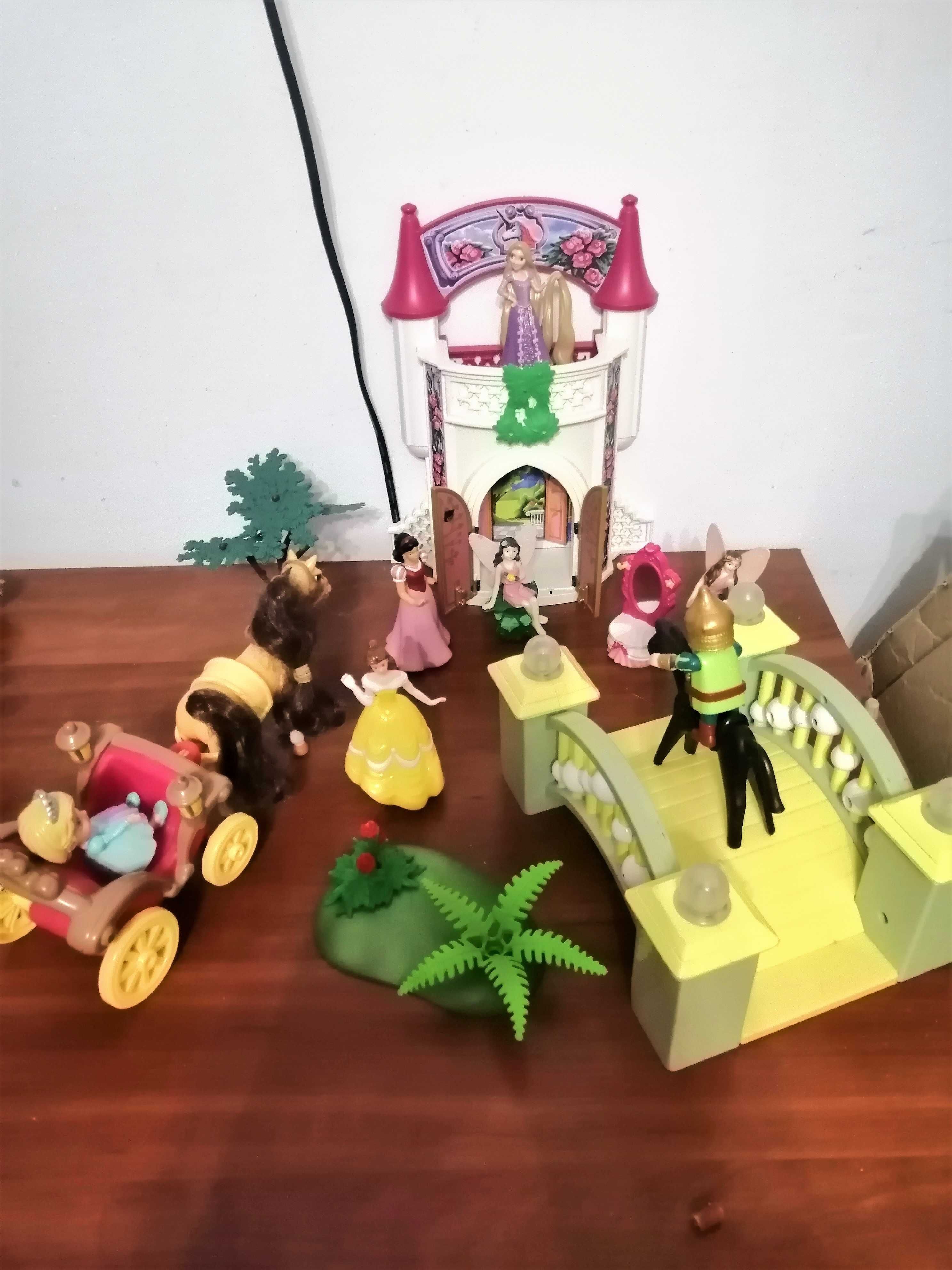 Zabawki Playmobil Zameczek + most interaktywny + inne dodatki