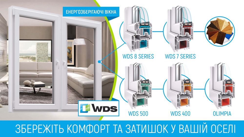 Вікна wds kbe двері вхідні