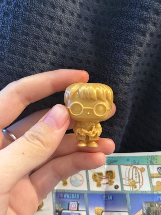 Золотий Гаррі Поттер Harry Potter gold funko VT413 +K