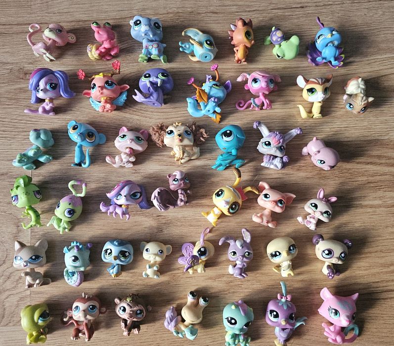 Figurki littlest pet shop 43 sztuki