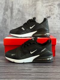 Nike Air Max 270 Black White , кросівки 40-44