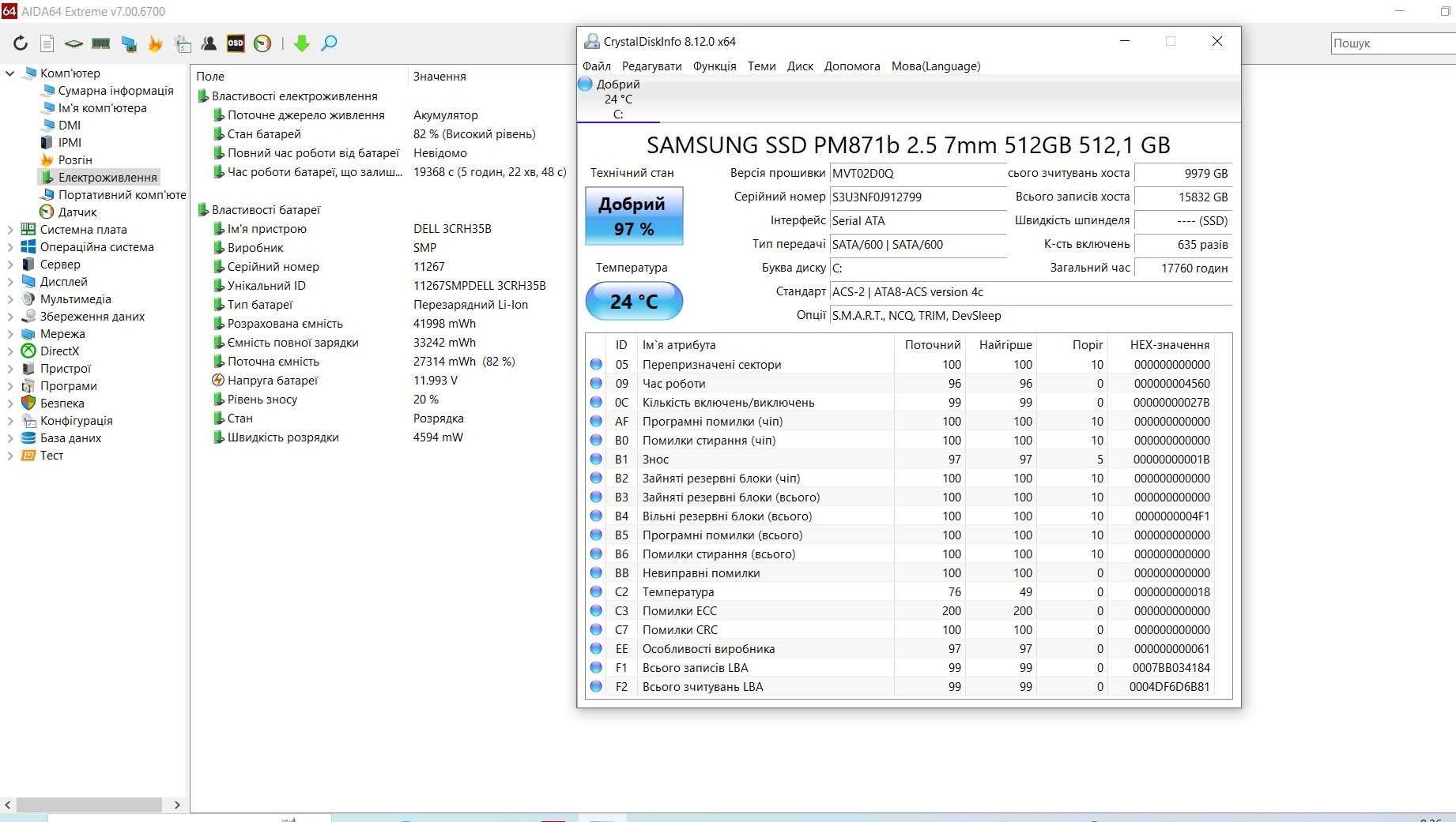 Трансформер Dell Inspiron 15-5578 2в1 i5-7200U/16GB/512GB SSD