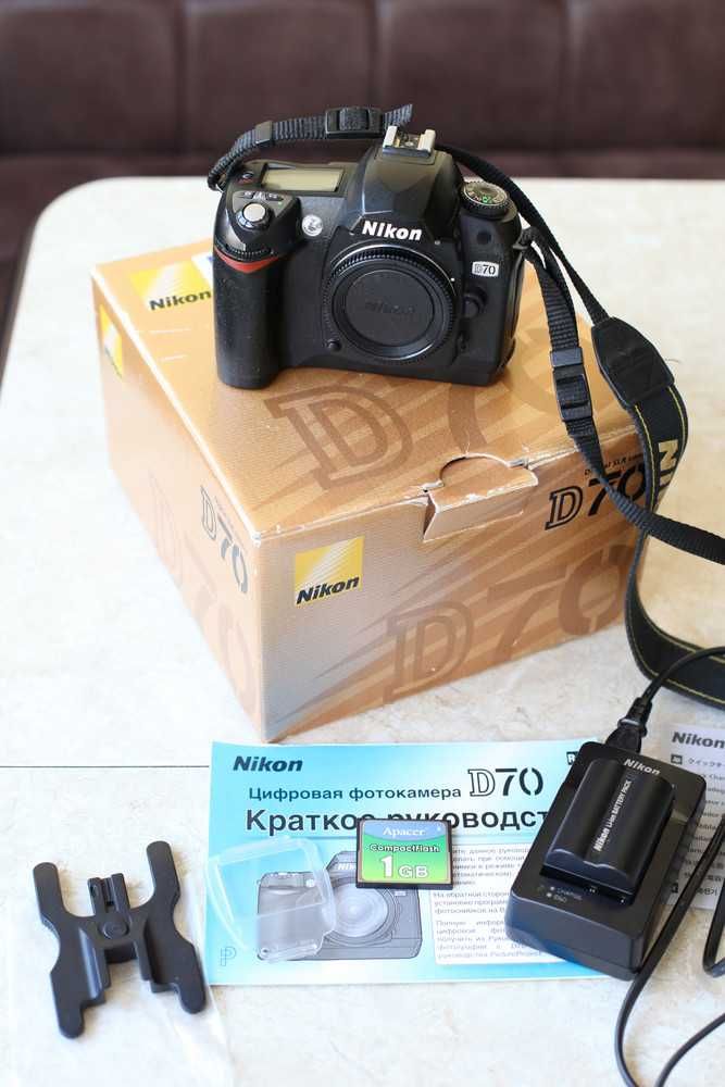 Фотоаппарат Nikon D70 (body)