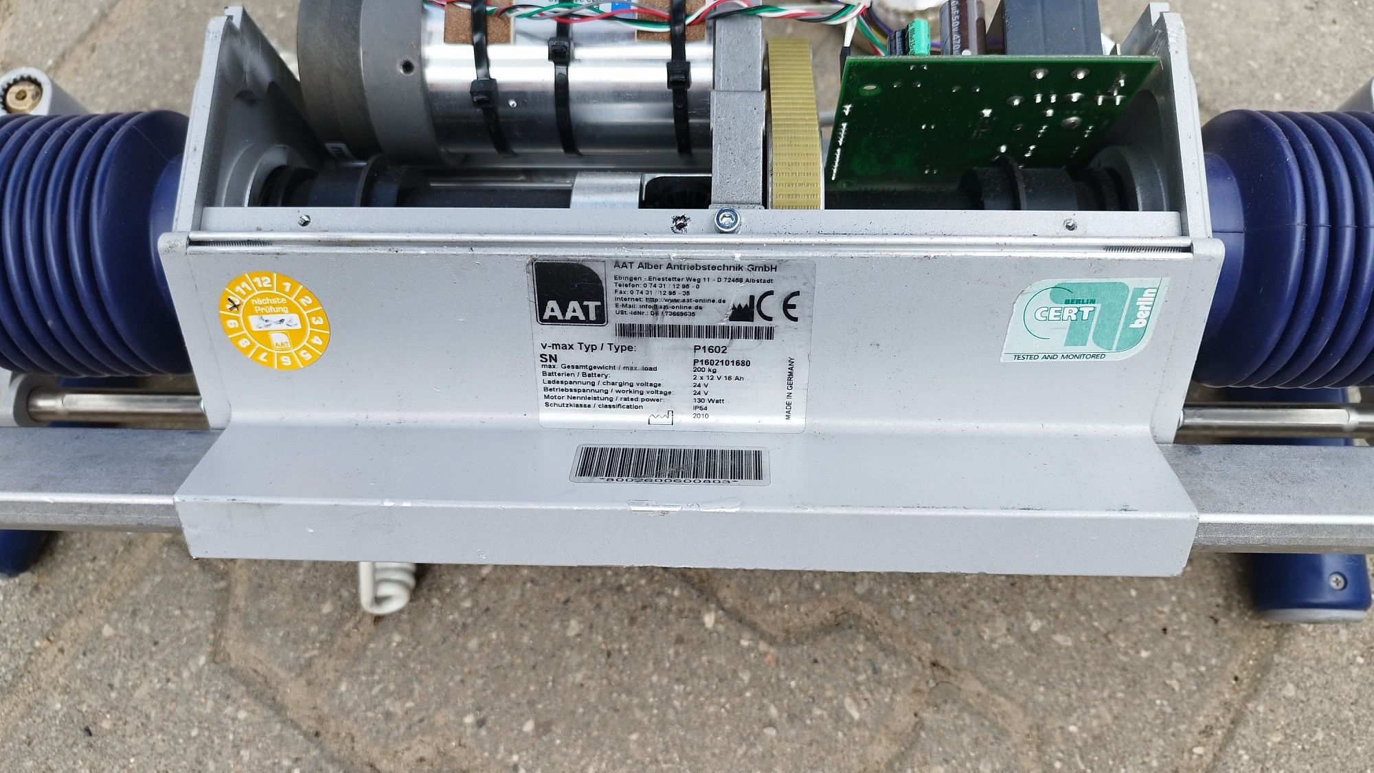 Napęd do wózka inwalidzkiego AAT V-max P1602