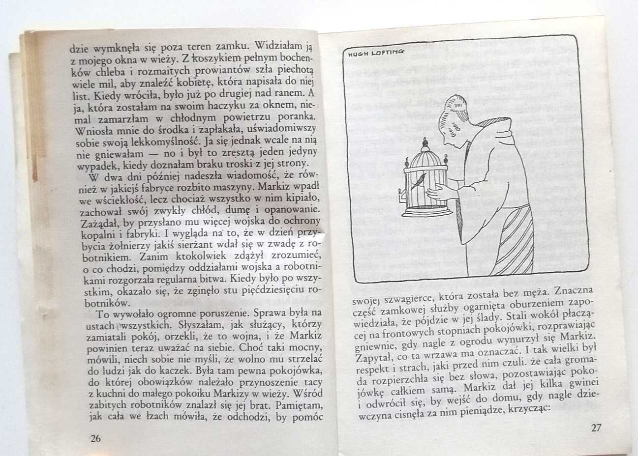 Doktor Dolittle i zielona kanarzyca Hugh Lofting książka