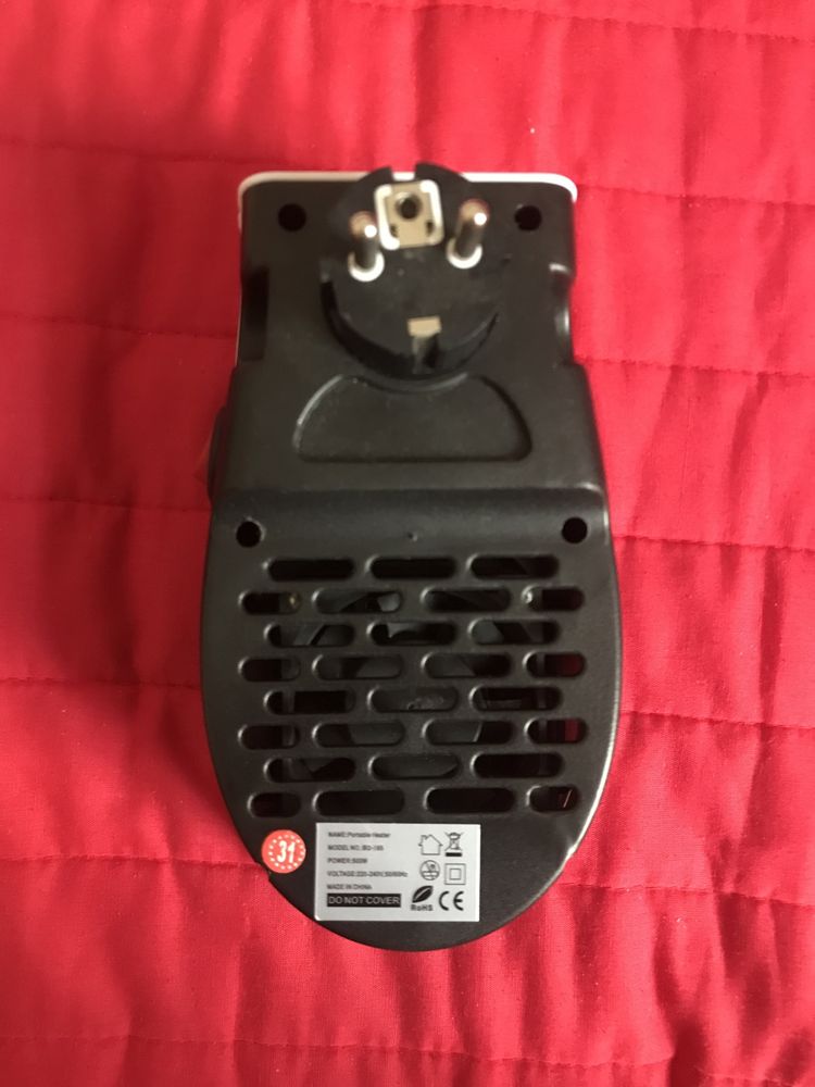 Aquecedor eletrico de parede 500W