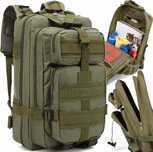Plecak Wojskowy Turystyczny Militarny Survival Zielony 28L