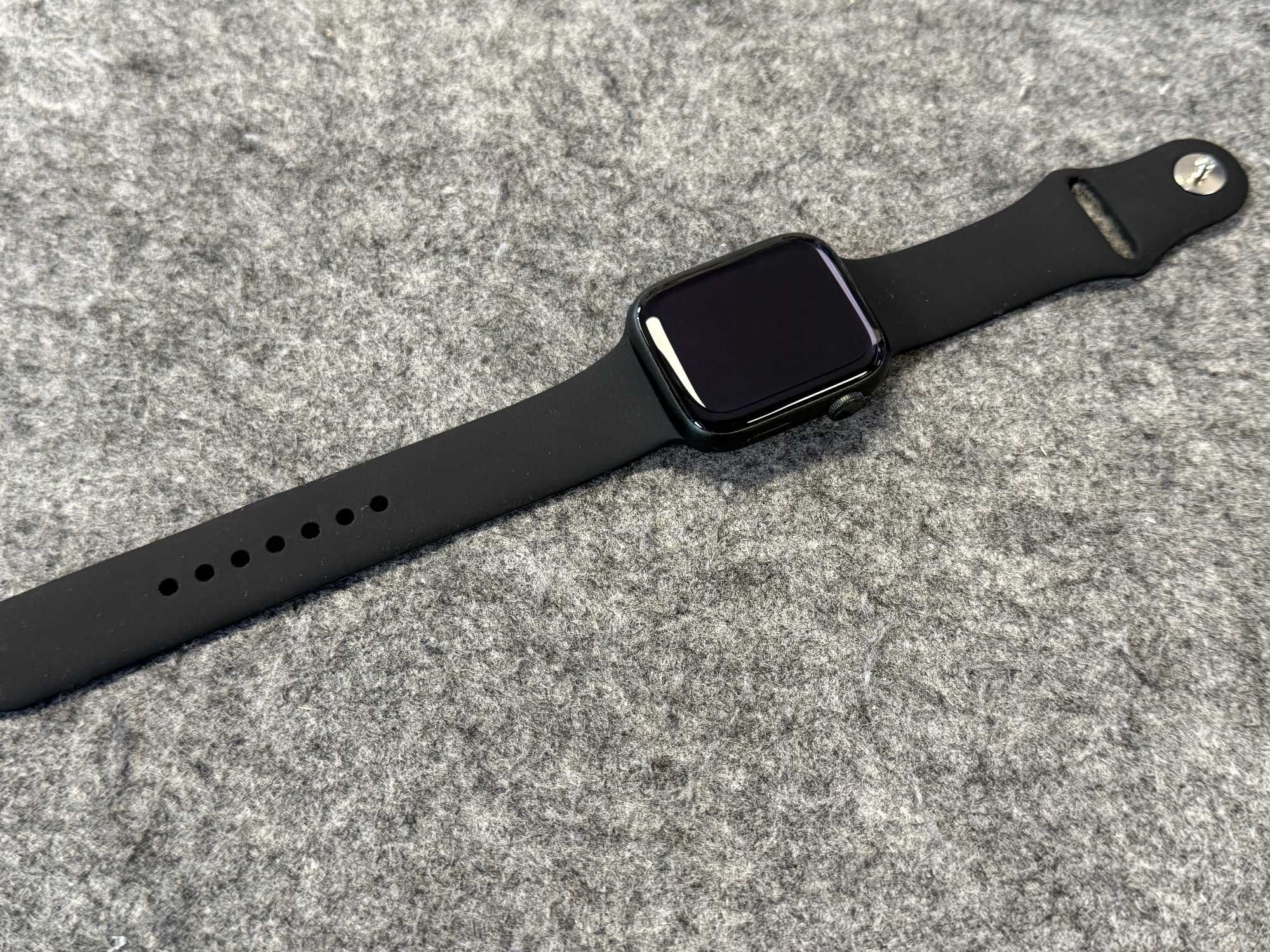 Jak nowe Apple Watch 7 GPS 45mm 100% Gw12m Krk Starowiślna 50
