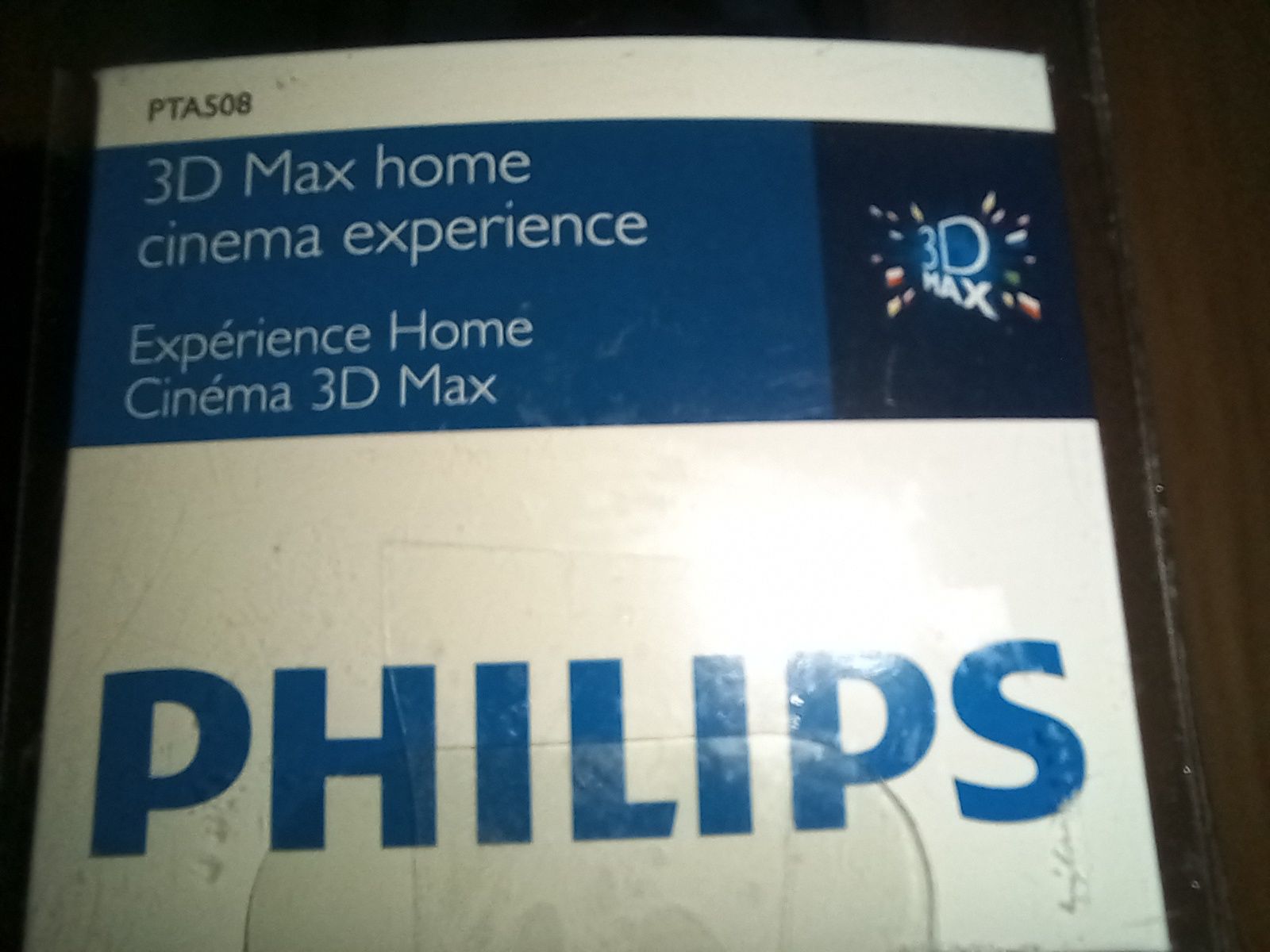Okulary migawkowe 3D Philips PTA 508 nowe bez gwarancji