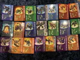 21 cartas skylanders