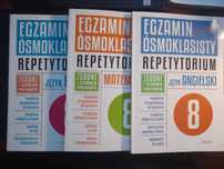 Repetytoria E8 angielski, polski, matematyka