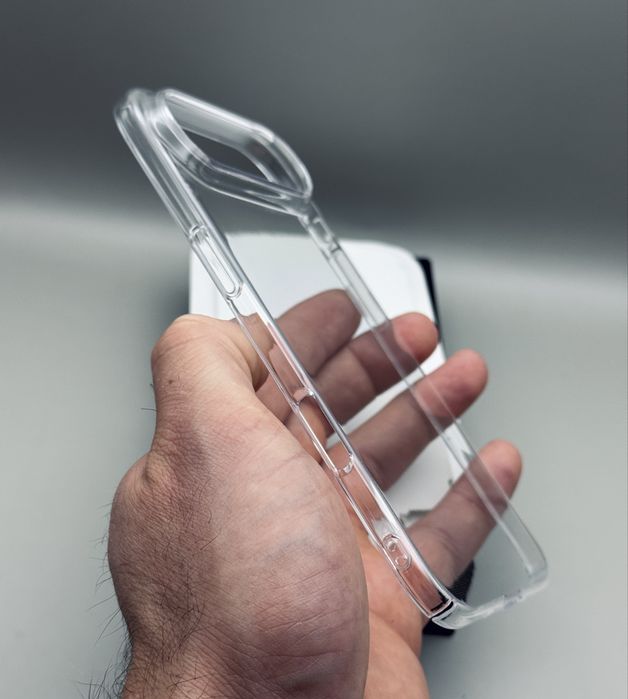 Ультратонкий чехол IPhone 17 Pro Max, от 17 Pro до 15 Pro, не желтеет