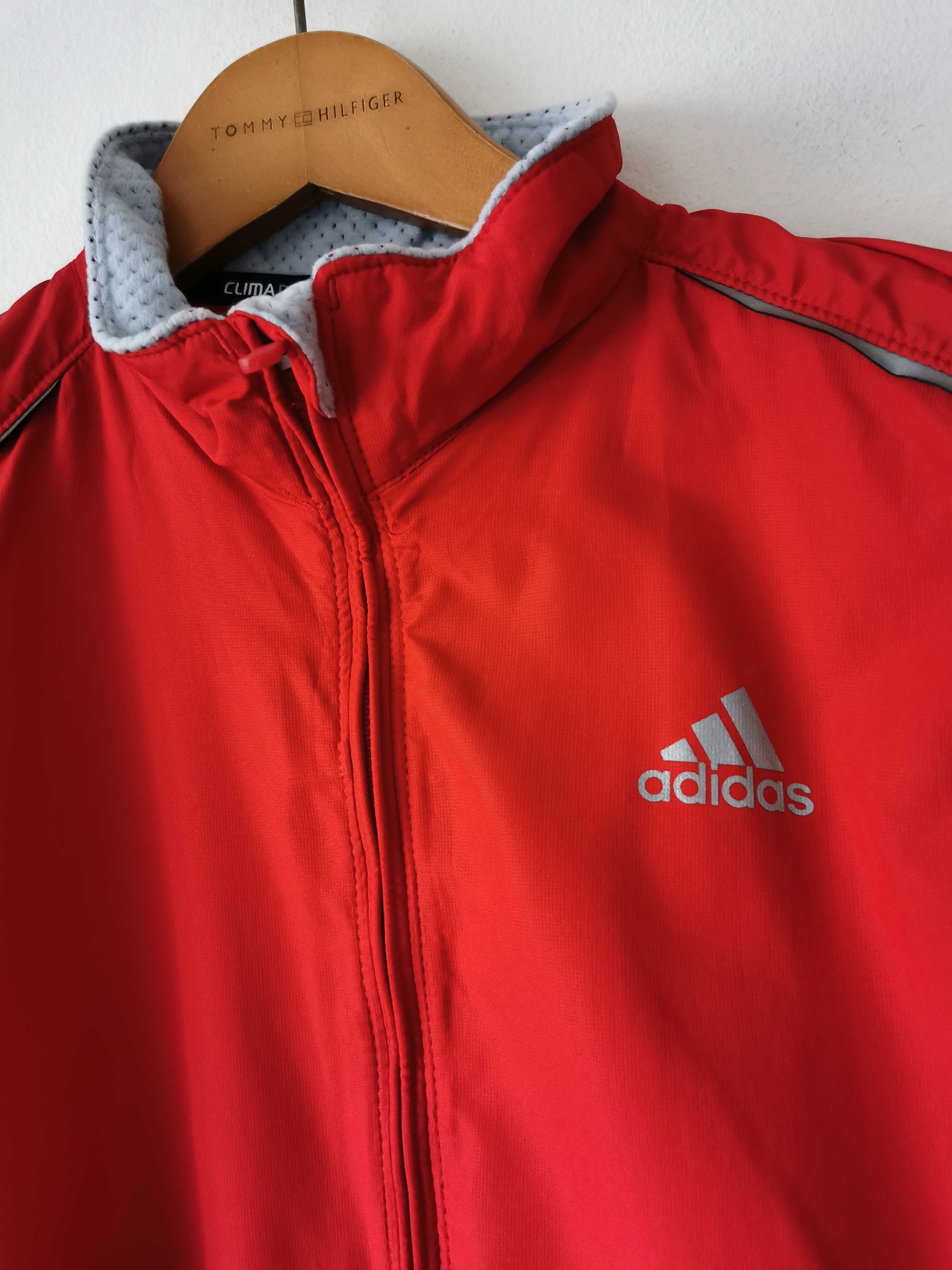 Adidas kurtka + bezrękawnik 2w1 sportowa męska IDEAŁ ORYGINAŁ M/L