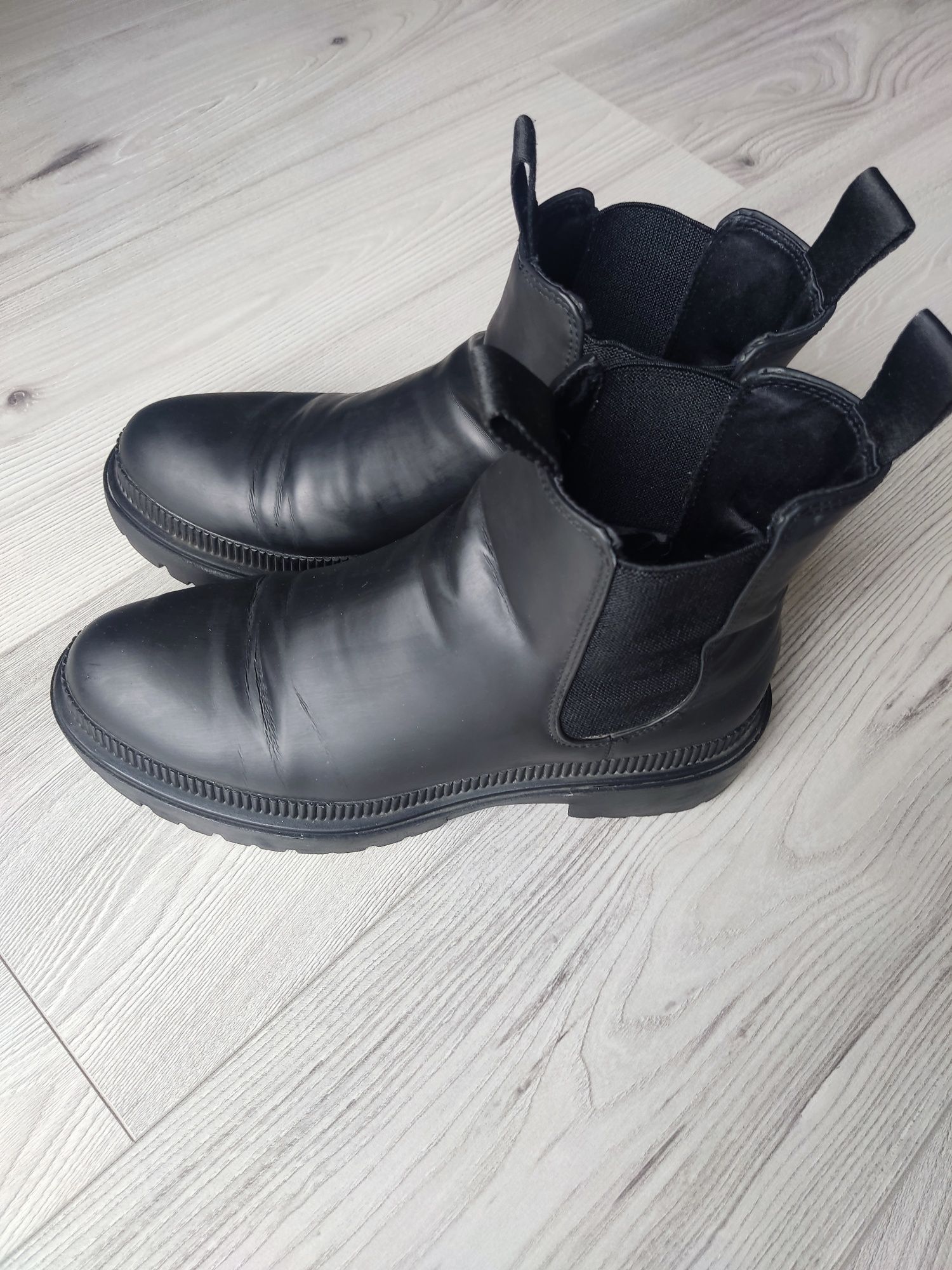 Buty damskie H&M rozmiar 40 czarne kozaki