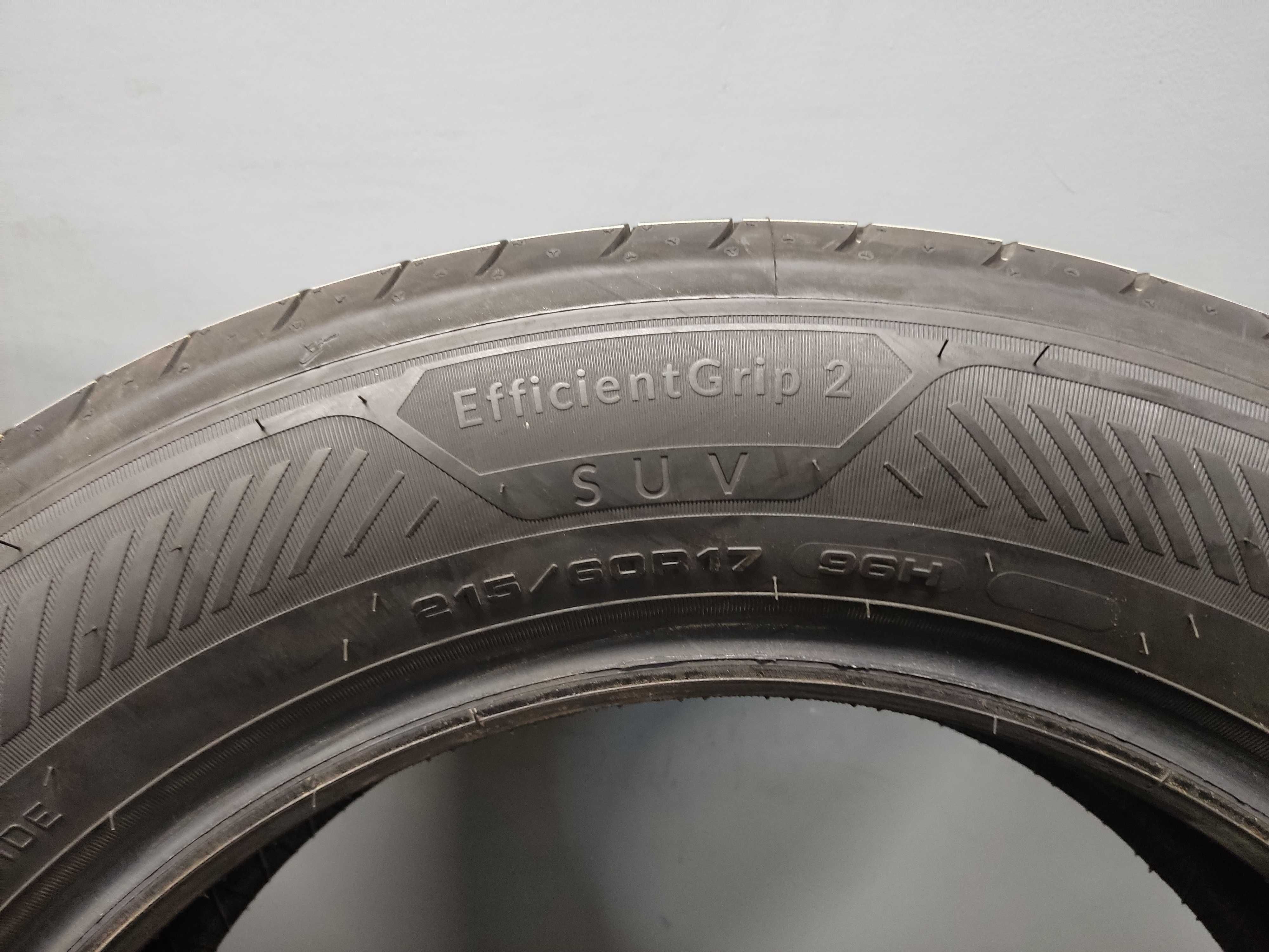 4x215/60R17 Goodyear EfficientGrip 2 SUV, NOWE, 2024 rok, 96H