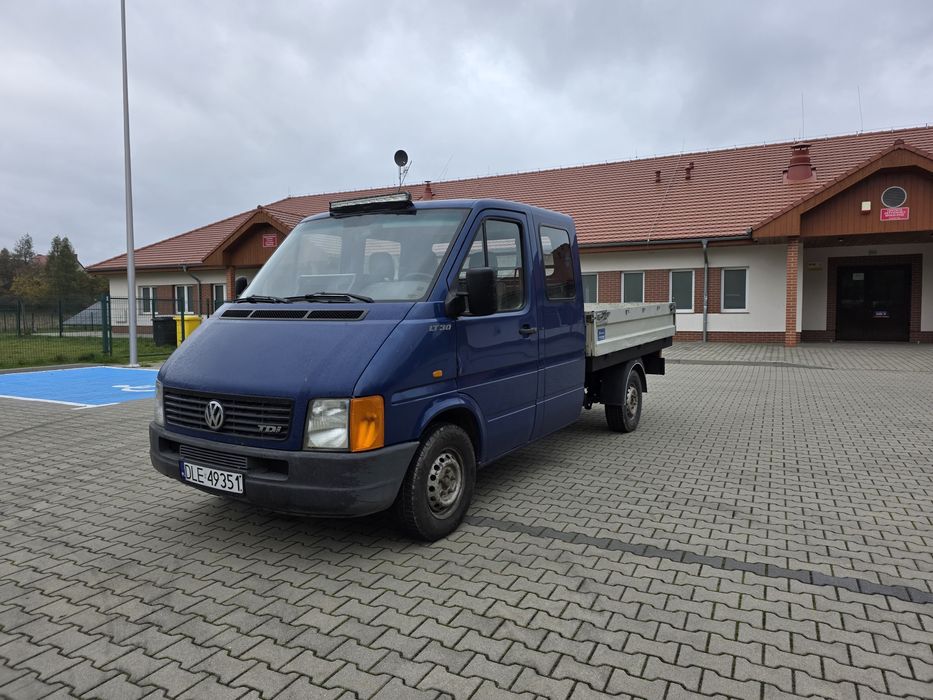 Volkswagen LT 35 doka,brygadówka,skrzynia,długie opłaty