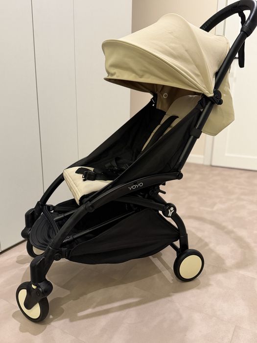 Прогулянкова коляска YOYO шасі Black
