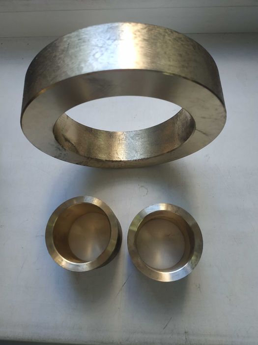 Втулка бронзова БрА9Ж4, ОЦС, БрОФ, чавунна СЧ20. Виготовлення в Києві