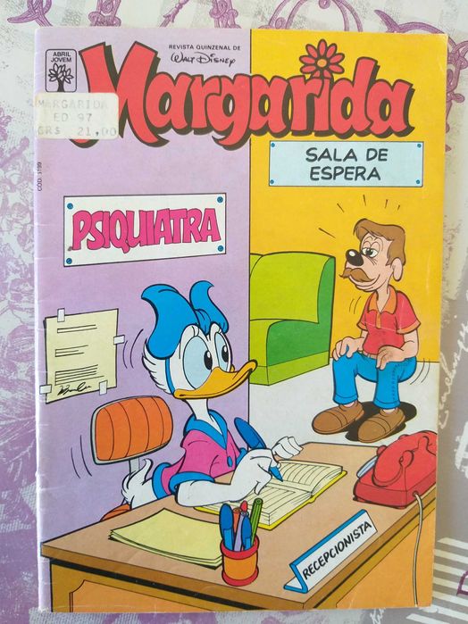 Revistas Walt Disney Mickey Pateta Disneylândia e Margarida