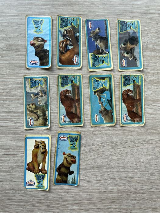 Наклейки від жуйок