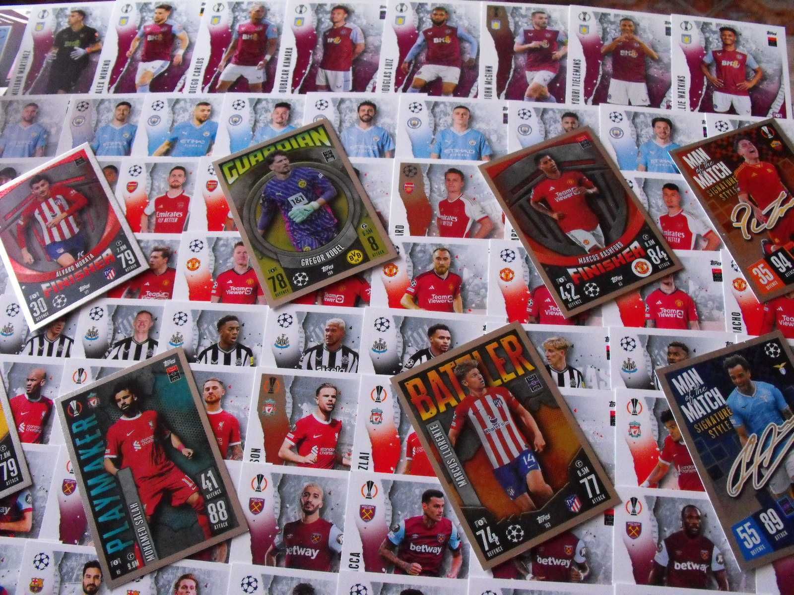 topps Match Attax Champions League 2024 Komplet BAZA, karty w GRATISIE