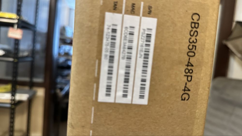 Комутатор мережевий Cisco CBS350-48P-4G