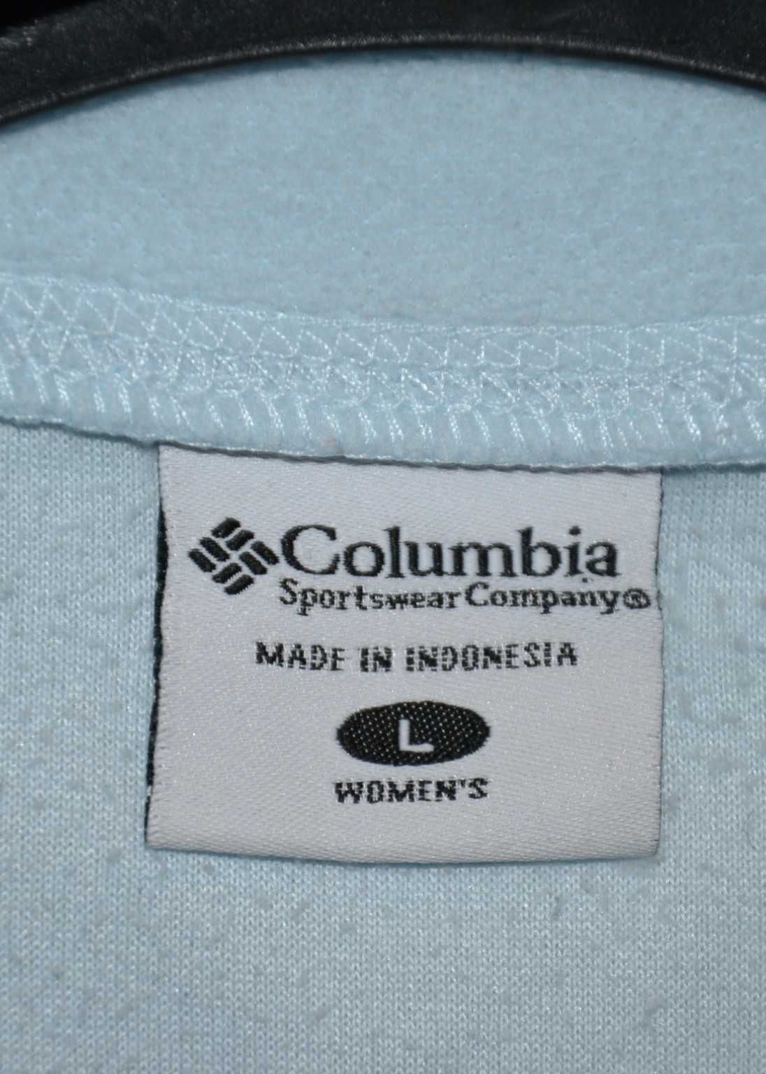 COLUMBIA Glacial IV Bluza Damska Polar L Super Stan Oryginał Baby Blue