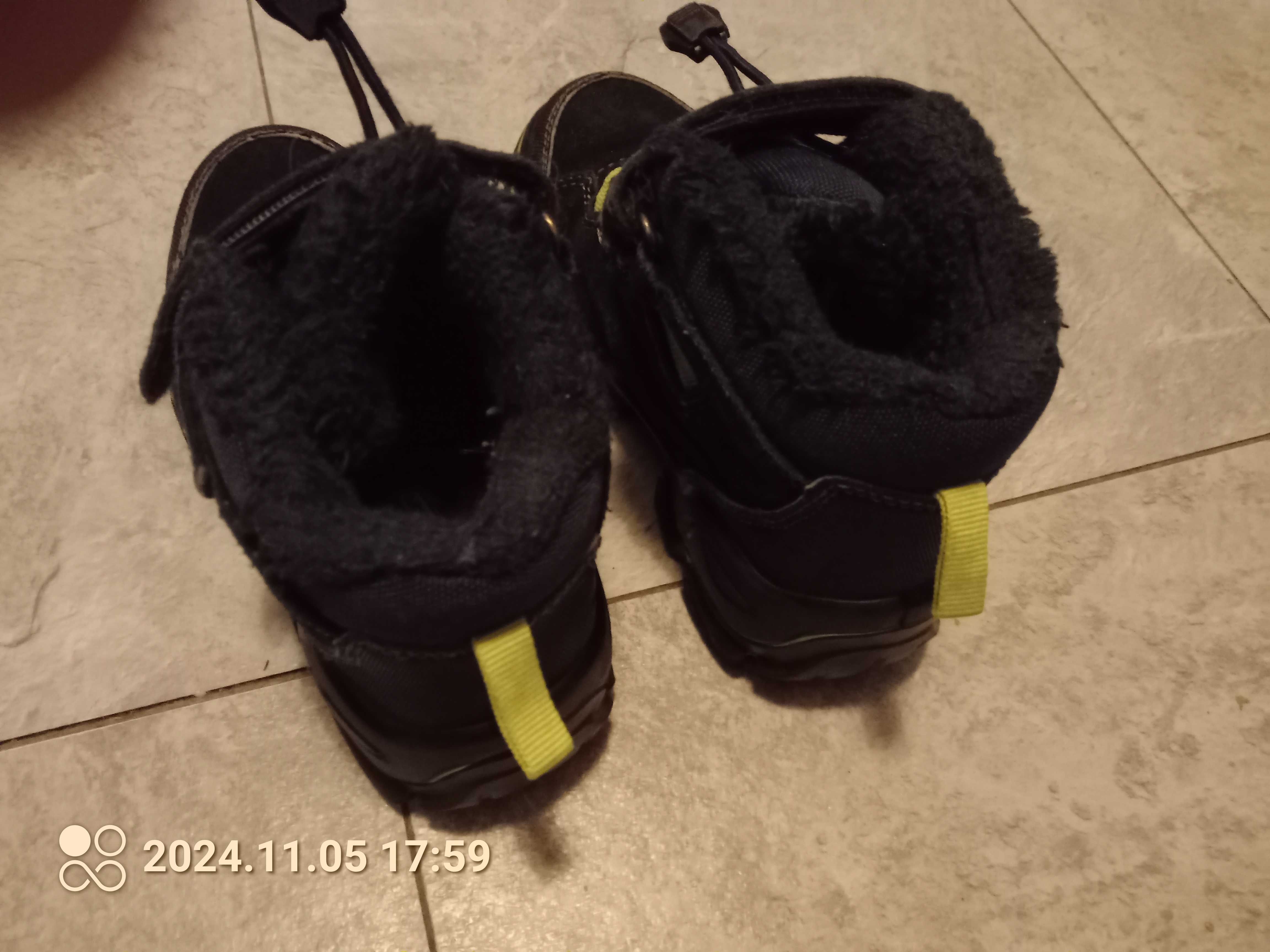 Buty zimowe chłopięce