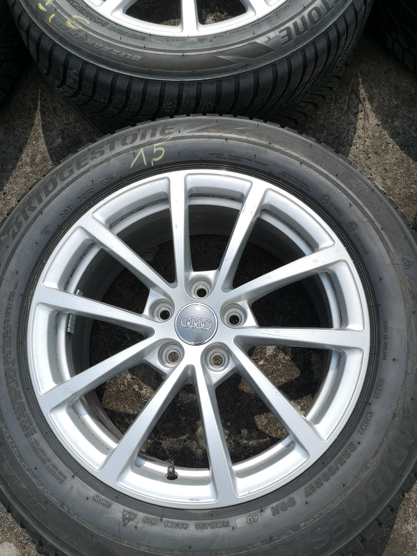 Felgi aluminiowe 5x112 17x7,5j et36 Audi VW Skoda Seat
