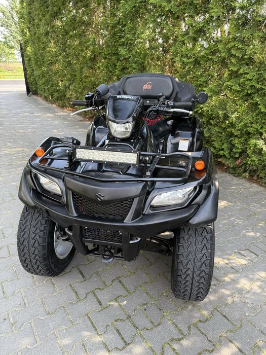 Suzuki KingQuad 700 4x4 homologacja *wtrysk*kufer*hak*Transport